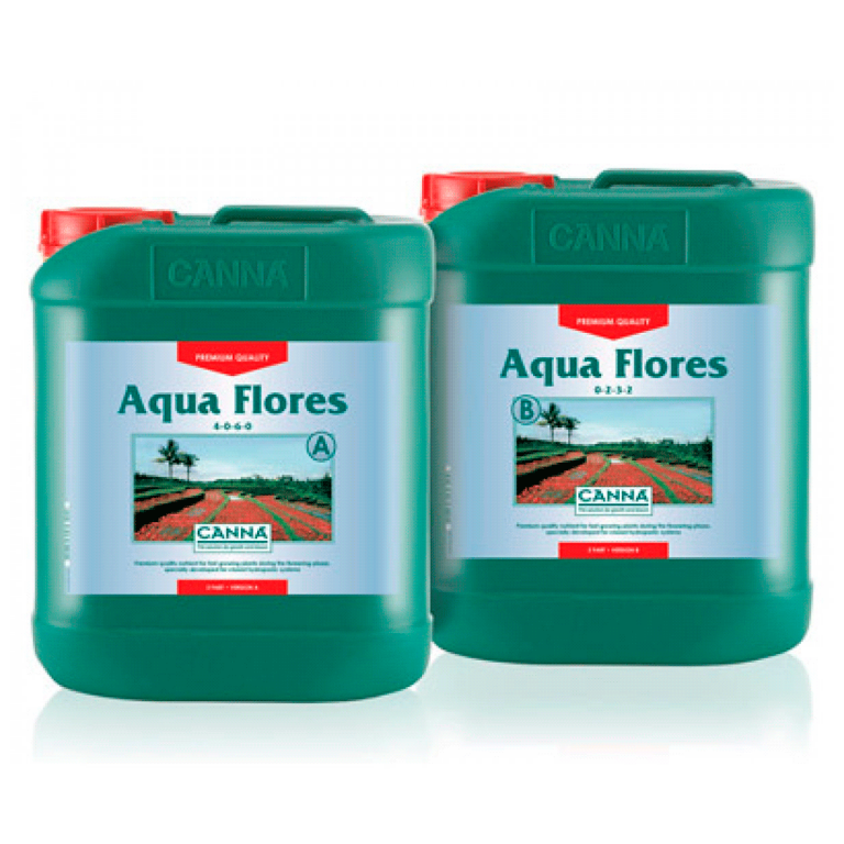 Fertilizante Canna AQUA FLORES A+B 5L