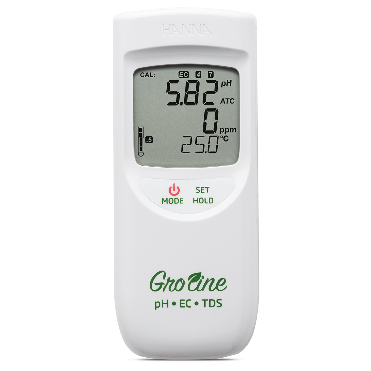 Medidor Portátil e Impermeable Hanna HI9814 GroLine pH/EC/TDS/Temperature Meter