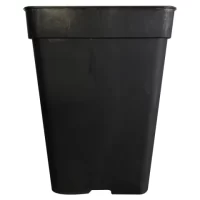 Maceta cuadrada lisa 22x22x26 11L
