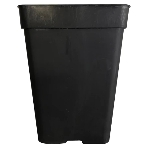 Maceta cuadrada lisa 22x22x26 11L