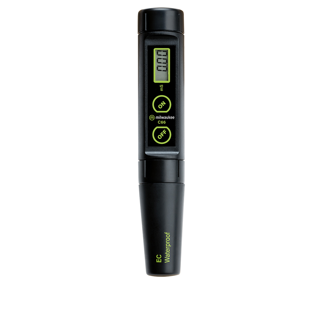 Medidor de conductividad de alto rango impermeable Milwaukee C66 con ATC y electrodo reemplazable - Image 2