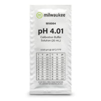 Sobres de solución de calibración Milwaukee M10004B pH 4.01