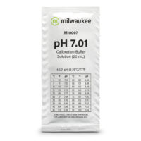 Milwaukee M10007B pH 7.01 Sobres de solución de calibración