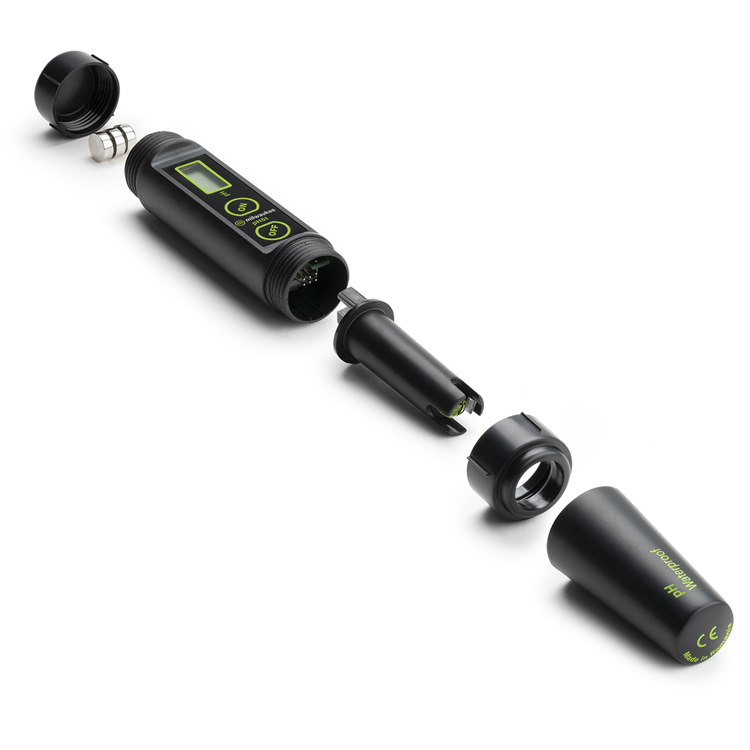 Medidor de pH impermeable Milwaukee pH51 con sonda reemplazable - Image 4
