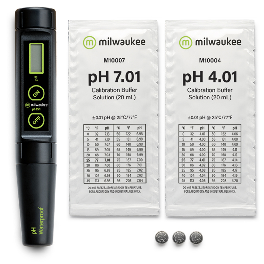 Medidor de pH impermeable Milwaukee pH51 con sonda reemplazable - Image 6