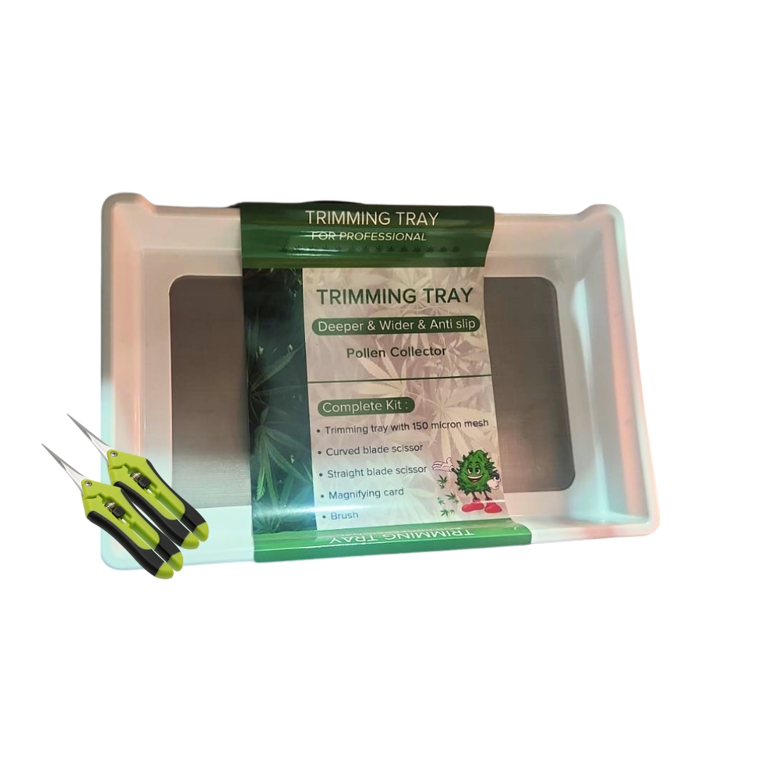 Bandeja Mego Hydroponics Trimming Tray 150 micras Model A + 2 Tijeras