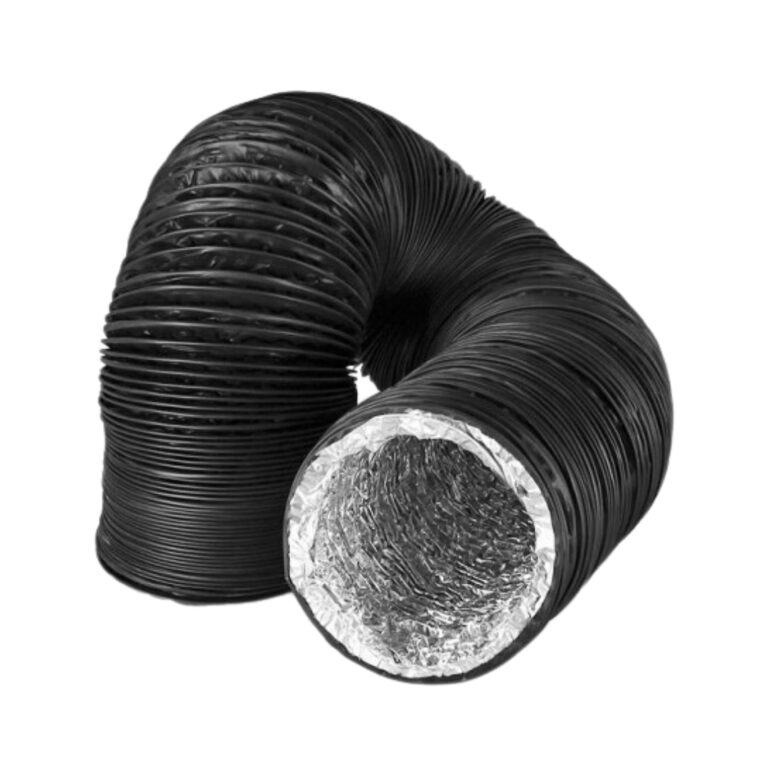 Tubo Flexible de aluminio negro Kc Vents (10m)