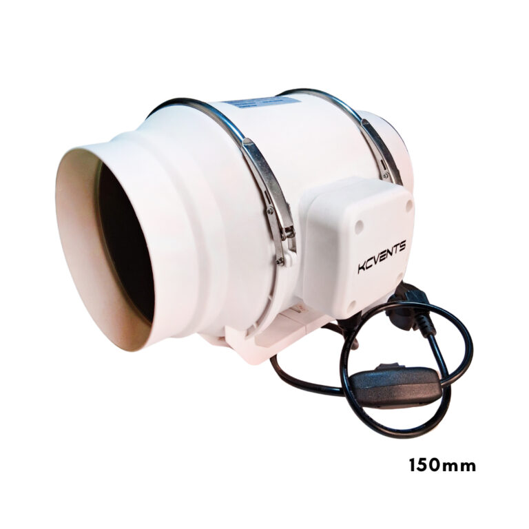 Extractor Kc Vents INLINE DUCT FAN 150mm