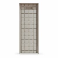 Mesa de cultivo gris Mego Hydroponics 183x60.5x7 cm