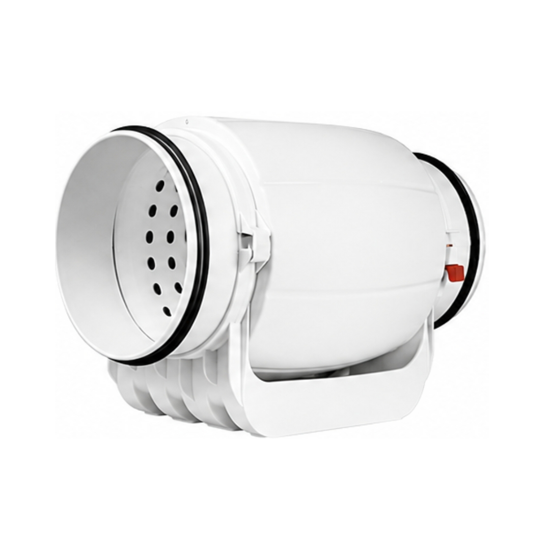Extractor Ultra Silencioso KC VENTS Silent Mixed Flow Inline Fan SS-200S