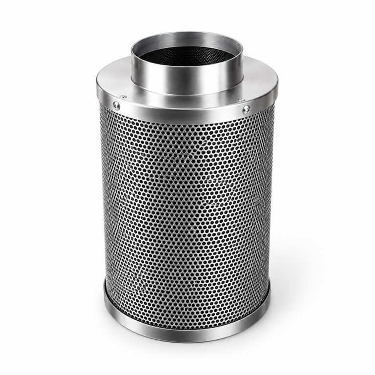 Filtro de Carbón KC Vents 200 mm x 61 cm – 1275 m³/h – Profundidad filtro 50mm