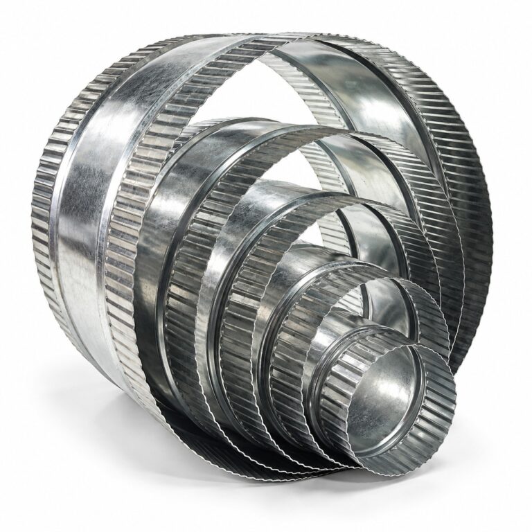 Acople Metálico KCVENTS para Extractores y Tubos de Ventilación
